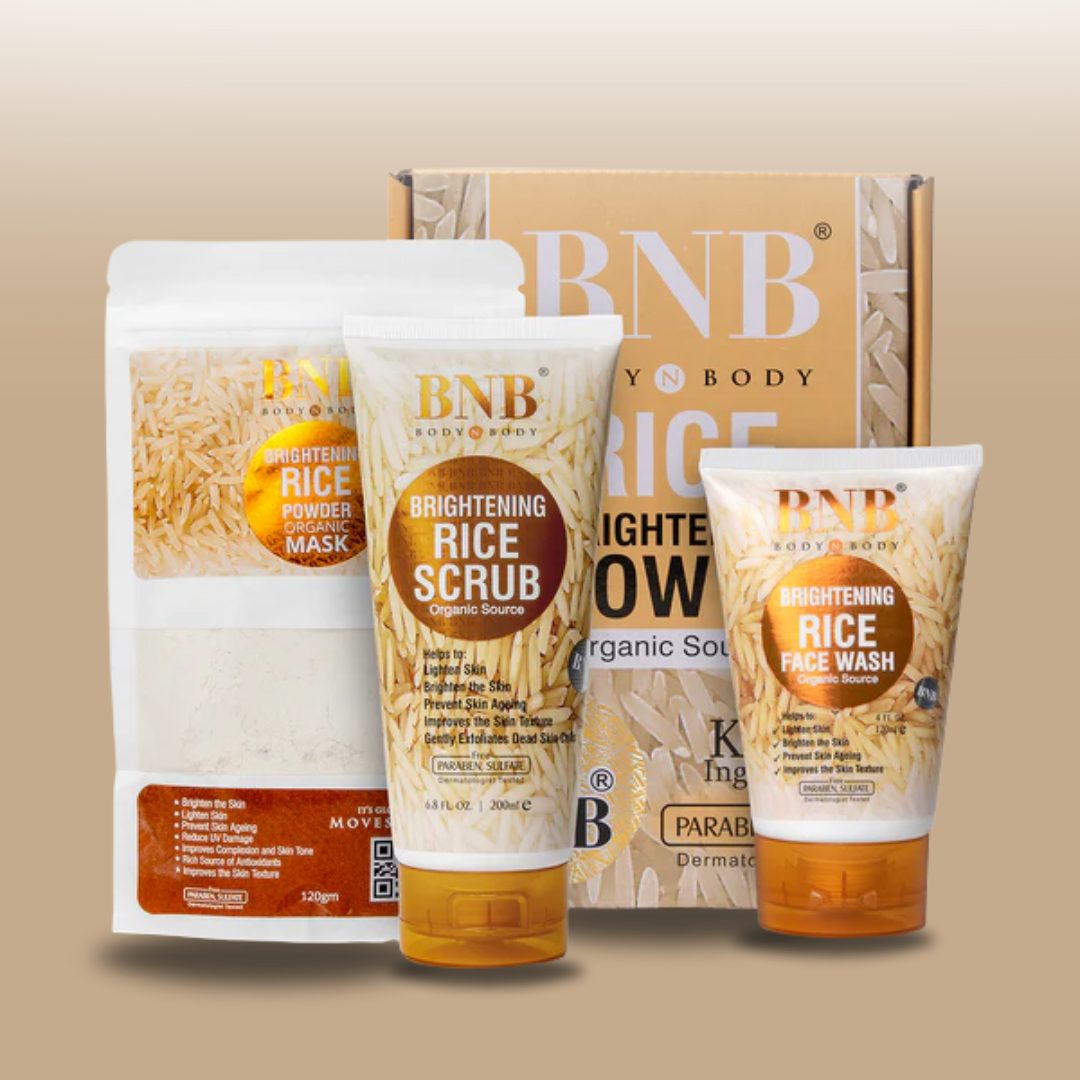 BNB- Body N Body Rice Brightening Glow Kit