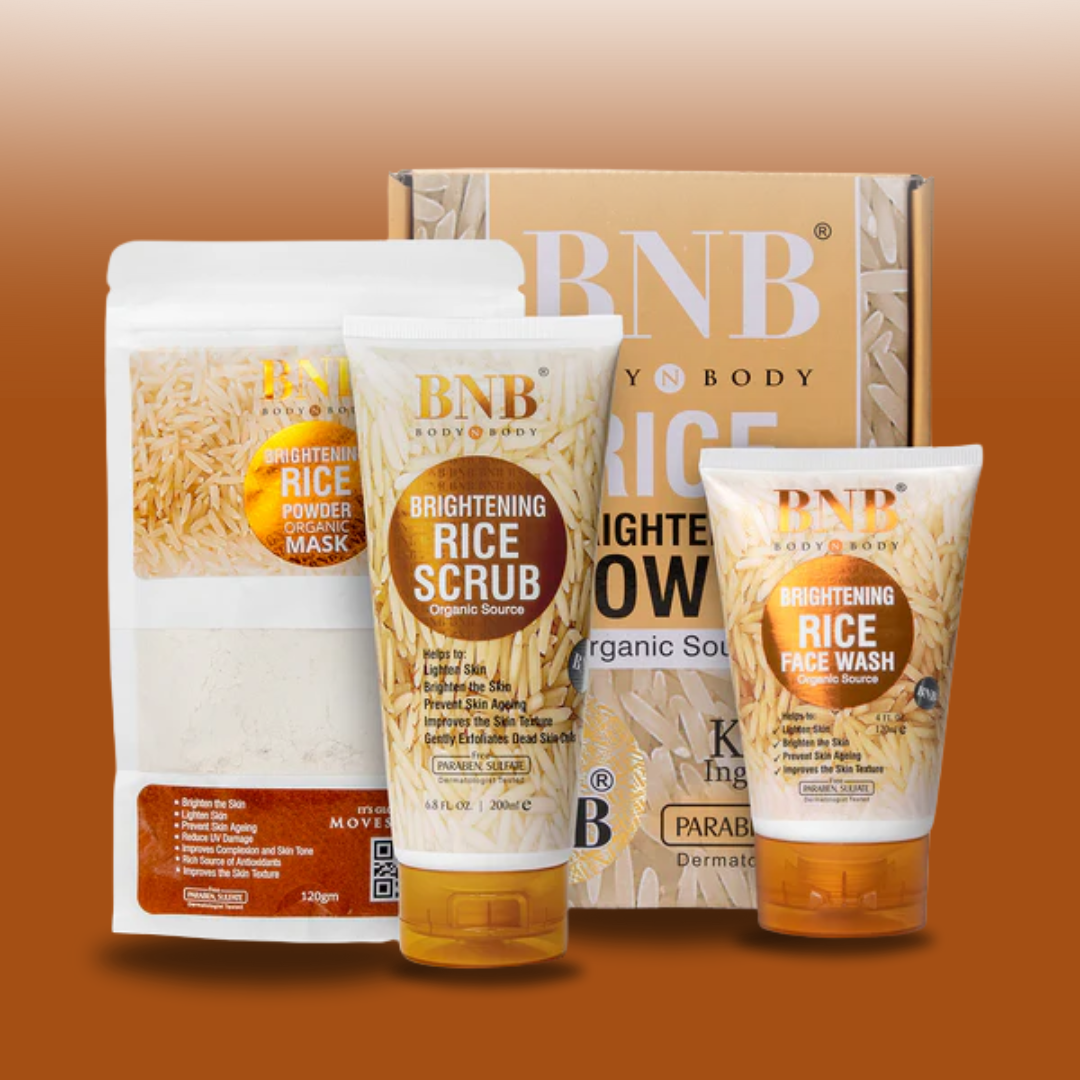 BNB- Body N Body Rice Brightening Glow Kit