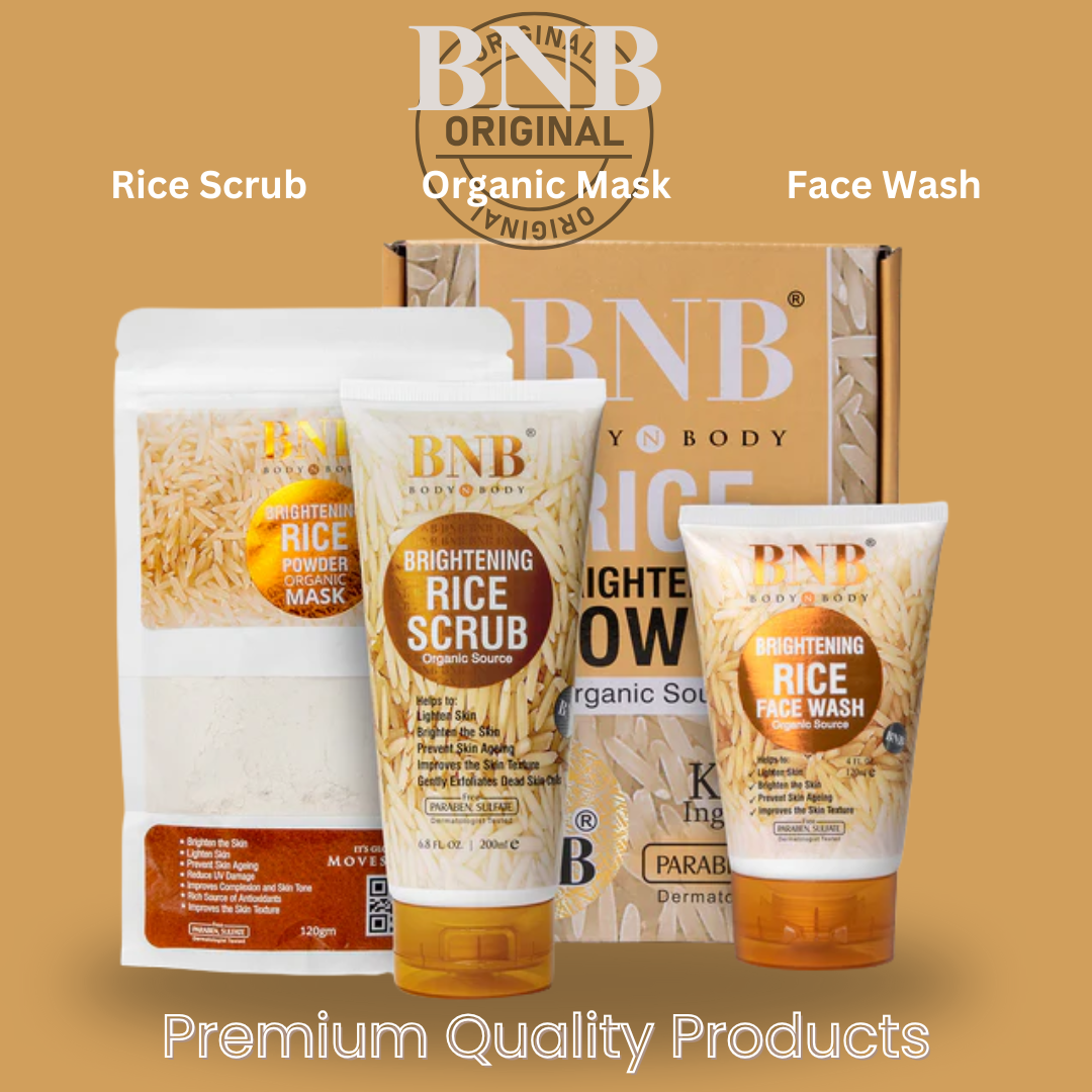 BNB- Body N Body Rice Brightening Glow Kit