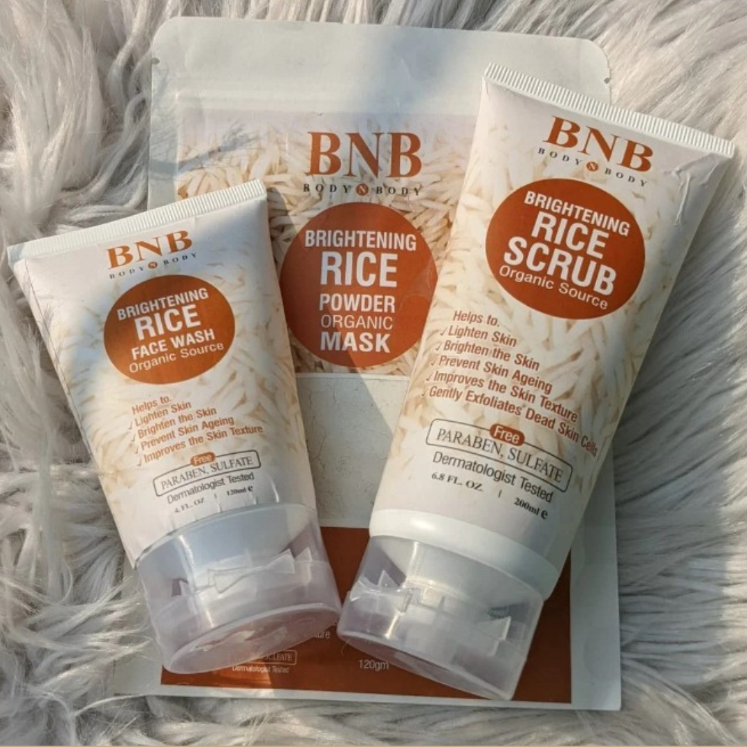 BNB- Body N Body Rice Brightening Glow Kit